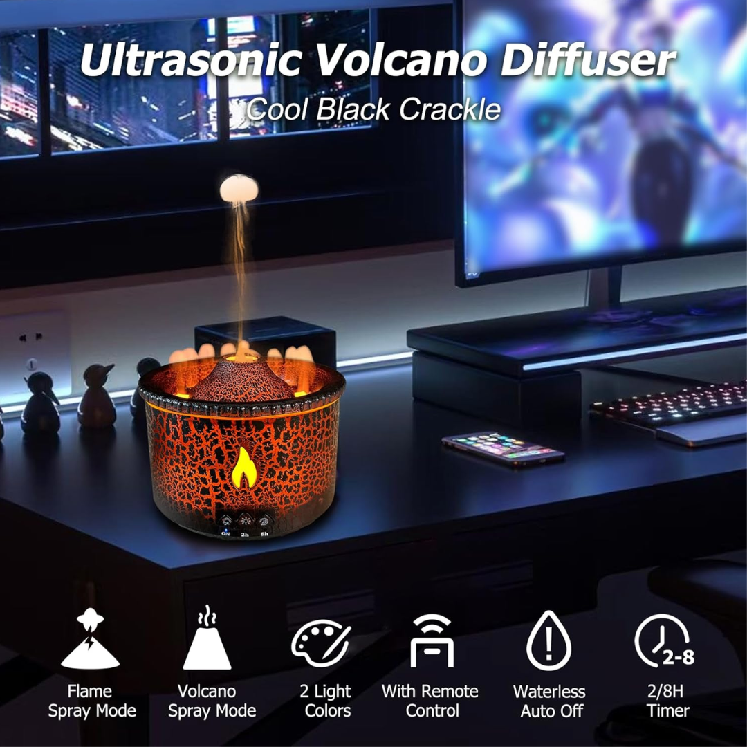 Volcan Silent Flame Ultrasonic Humidifier